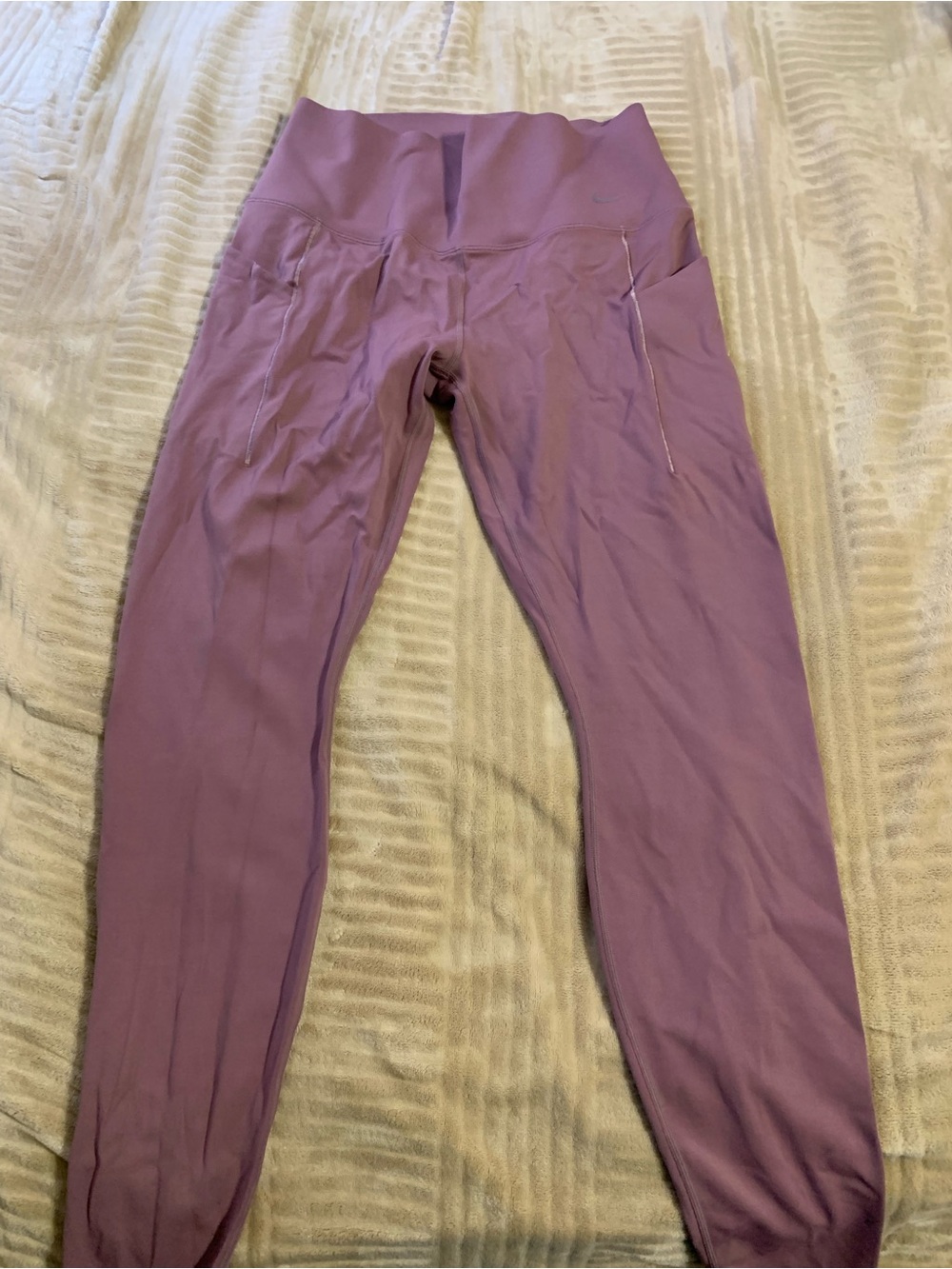 High-Waist Purple Active Leggings